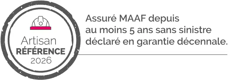 Label Artisan Référence MAAF 2026 de l’entreprise Boukechiche